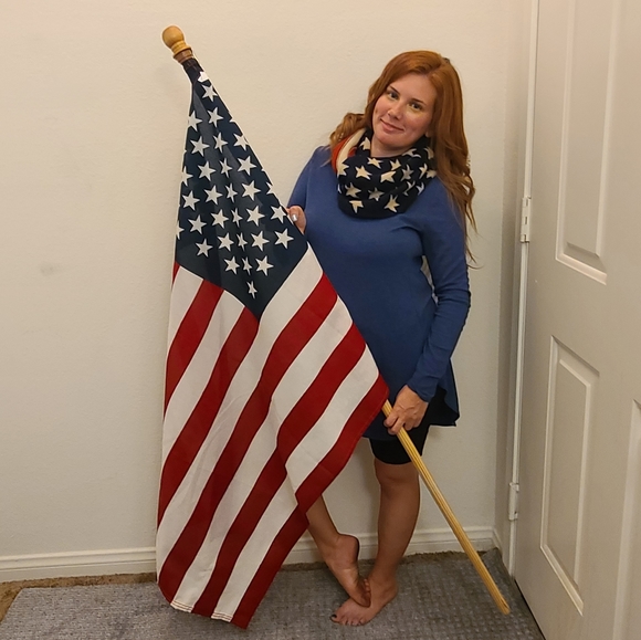 J7 Accessories - American Flag Scarf 🇺🇸